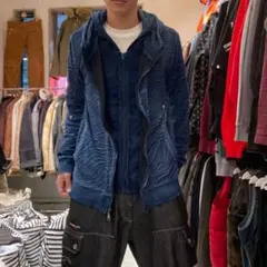 ダークグレー パーカー IT AIN