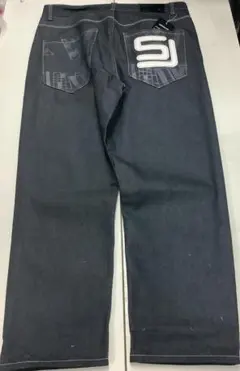 ビッグサイズ新品 90'S ワイド デニム ストリート104CM　バギーＢＢＯＹ