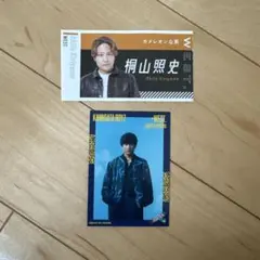 桐山照史 KAMIGATABOYZ トレカ ソロカード 推し名刺