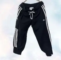 adidas アディダス ジャージ パンツ ブラック 3本ライン⑨