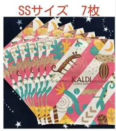 ★未使用★カルディ　限定紙袋　バレンタイン　紙袋　SSサイズ　7枚　手提げ袋
