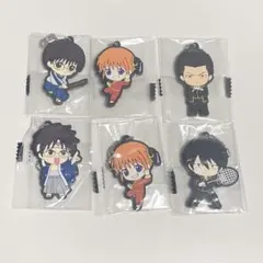 銀魂 カプセルラバーマスコット 02 志村新八 神楽 近藤勲 山崎退 ラバスト