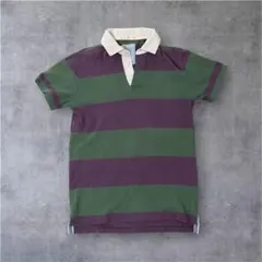 GAP ラガーシャツ ボーダー 半袖 Sサイズ 90sのサムネイル