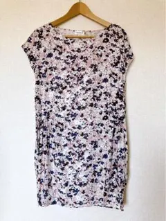 ꕤ*.゜LEPSIM　花柄　チュニックワンピースꕤ*.゜