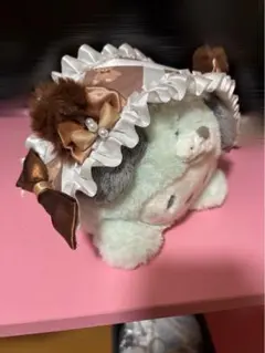 くま耳付きヘッドドレス ハンドメイド