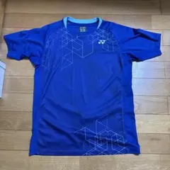 YONEX ゲームシャツ M 青