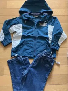 ♡セット♡　✴︎fith✴︎ マウンテンパーカーとデニムパンツセット　 110