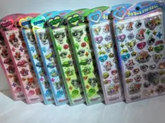 正規品　うるちゅるポップシール　パワパフ　4種8枚