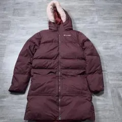 美品 Columbia コロンビア ダウンコート ダウンジャケット L ファー