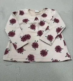 ベビー　トレーナー　SIMPLE FREE 花柄 90