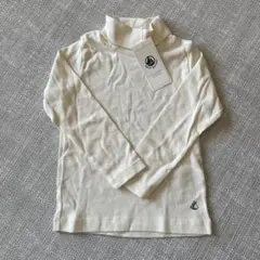 新品未使用 3ans 95 プチバトー タートルネック ハイネック カットソー