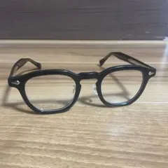 moscot風サングラス 黒 LEMTOSH 伊達眼鏡 鼻パッド