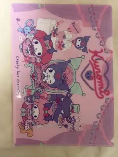 クロミ　マイメロディ　A4クリアファイル　ホーリーナイトエンジェル
