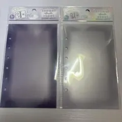 クーリア とうめいシールシート とうめい＊パープル リフィル 2色セット