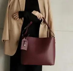 VitaFelice トートバッグ バーガンディー【新品未使用】