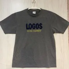 タグなし新品★LOGOS ロゴス 半袖Tシャツ グレー Lサイズ　相良刺繍のサムネイル