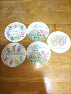 新品未使用カラフルハピネス　ダッフィーフレンズ　コースターセット
