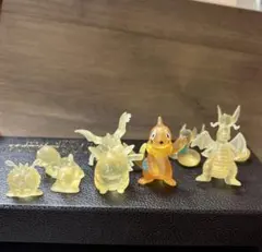 ポケモン　ピカチュウ　カイリュウなど クリア消しゴム　フィギュアまとめ希少