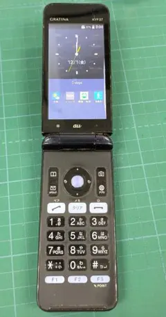 京セラ GRATINA KYF37 ガラホ 本体のみ au版 4G ワンセグ