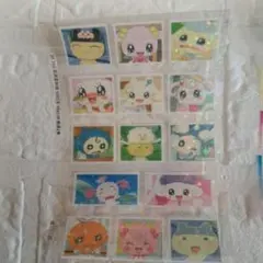 4枚シールセットたまごっちキラキラ　キャラクター