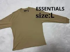 【美品✨】ESSENTIALS ベージュ長袖Tシャツ