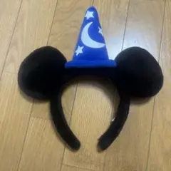 ミッキーマウス 耳付きカチューシャ 魔法使いデザイン