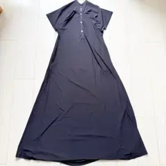 美品 Y's ワイズ ヨウジヤマモト アシンメトリー変形 漆黒 ロング