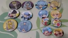 黒子のバスケ　黄瀬涼太　黒子テツヤ缶バッジ 14個セット