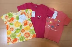 綿100Tシャツ95cm✖️3枚セット【新品未使用】