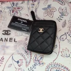 CHANEL ブラック コインケース・ノベルティ