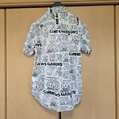 COMME des GARCONS × 原田治 コラボ 半袖シャツ 白のサムネイル