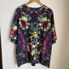 ドリスヴァンノッテン タイダイ染×エンブロイダリー 手刺繍シャツ 黒 
