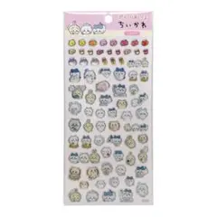 【おまとめ可】ぷっくりあシール　ちいかわ ①クリア　エンスカイ