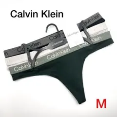 ◆新品正規品 カルバンクライン Tバック ショーツ 3枚セット M◆