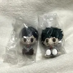 ヒロアカ ラバーフィギュア 緑谷　飯田　ダイソー　100円均一　100均一　2点