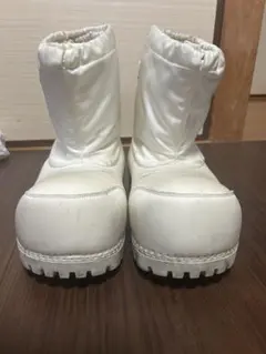 新品未使用】balenciaga ALASKA アラスカブーツ ホワイト37 - メルカリ