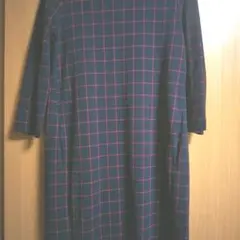ユニクロ チェック ワンピース