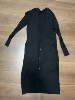COMME CA ISM 黒 カーディガン Lサイズ