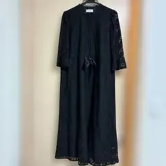 SWEET MOMMY ブラックレースロングワンピース