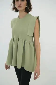 the toe Korinthos Sleeveless Peplum L - メルカリ