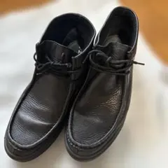クラークス ワラビー GORE-TEX 26.5 ビブラムソール 防水 黒 - メルカリ