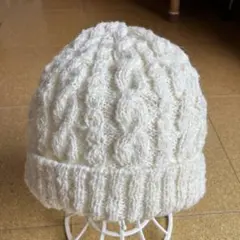 手編みニット帽