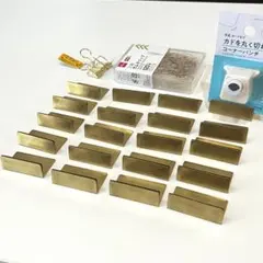 真鍮カードスタンド20個 セット売り
