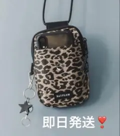 (新品) [スマホ・カード収納可♪]多機能ライトミニショルダー BAYFLOWのサムネイル