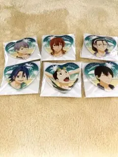 【匿名発送】弱虫ペダル　スピードくじ　缶バッチ６点セット