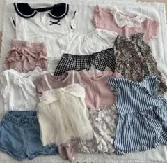 ベビー服　まとめ売り　11点セット　夏服　Tシャツ　ズボン　ロンパース