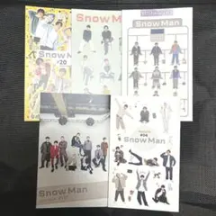 SnowMan FC会報誌 #4.8.12.16.20 5冊セット