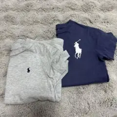Polo Ralph Lauren Tシャツセット ネイビー グレー