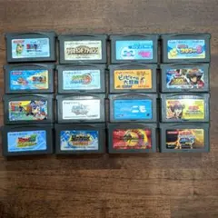 ゲームボーイアドバンス ソフト 16本セット