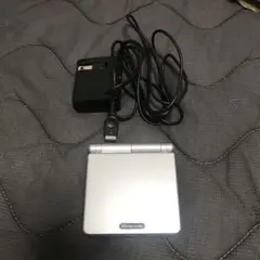 【動作確認済】任天堂ゲームボーイアドバンスSP シルバー 本体、充電器付